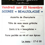 soiree beaujolais